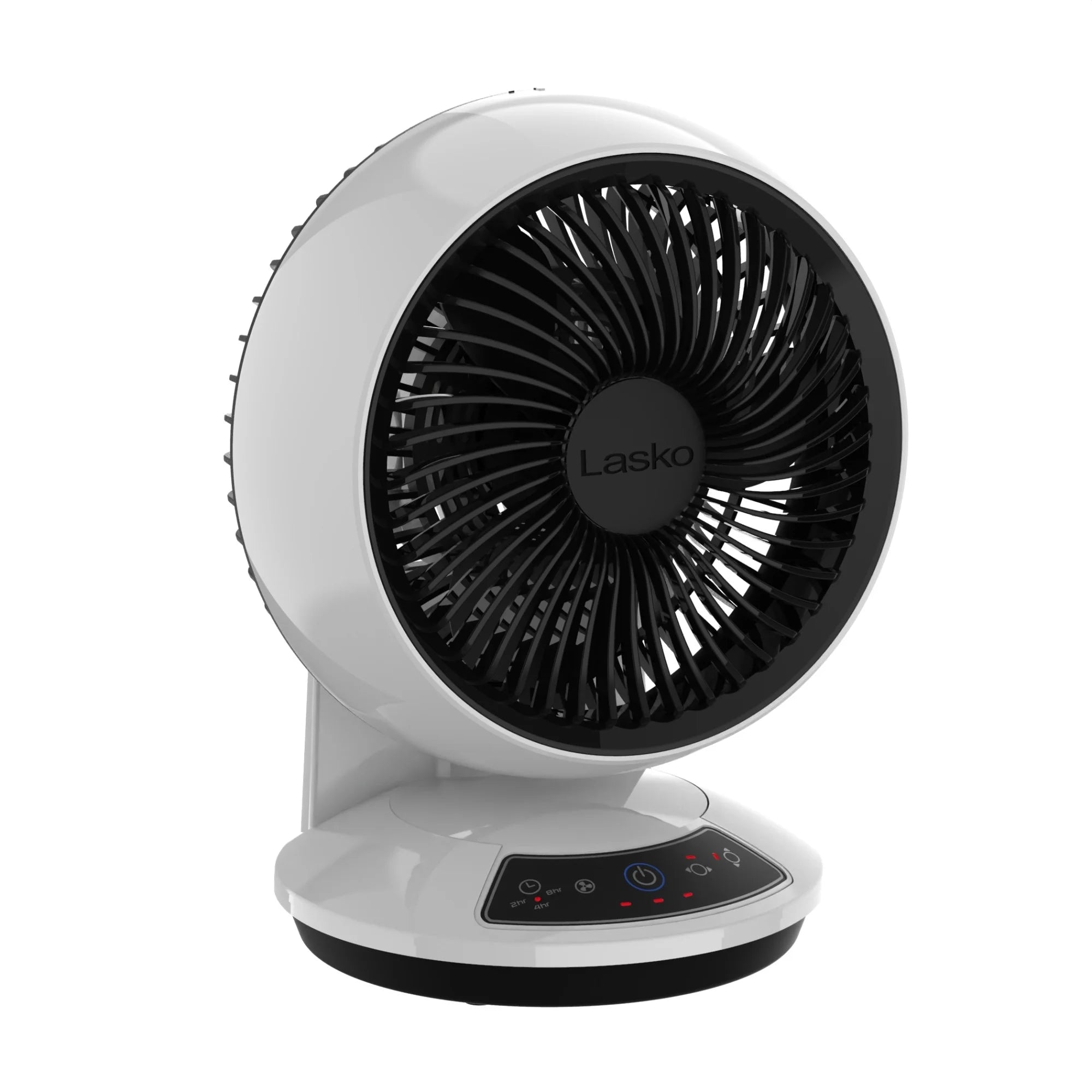 Lasko Whirlwind 7 Orbital Motion 3-Speed Air Circulator Fan, Remote, 12 H, White, A12557, New