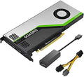 NVIDIA VCQRTX4000-PB NVIDIA Quadro - RTX 4000 Graphics Card - 8 GB GDDR6 - PCIe 3.0 x16 - 3 x DisplayPort, USB-C (accessories included with full warranty)