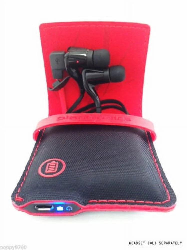 BlueAnt Pump Mini 2-CASE Pouch Micro-USB Battery Bluetooth Headset Charge
