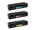 PrinterDash Compatible Replacement for Color LaserJet Pro M255/M282/M283 Series High Yield Toner Cartridge Combo Pack (C/M/Y) (NO. 206X) (W211XCMY-DYI) - (NO CHIP)
