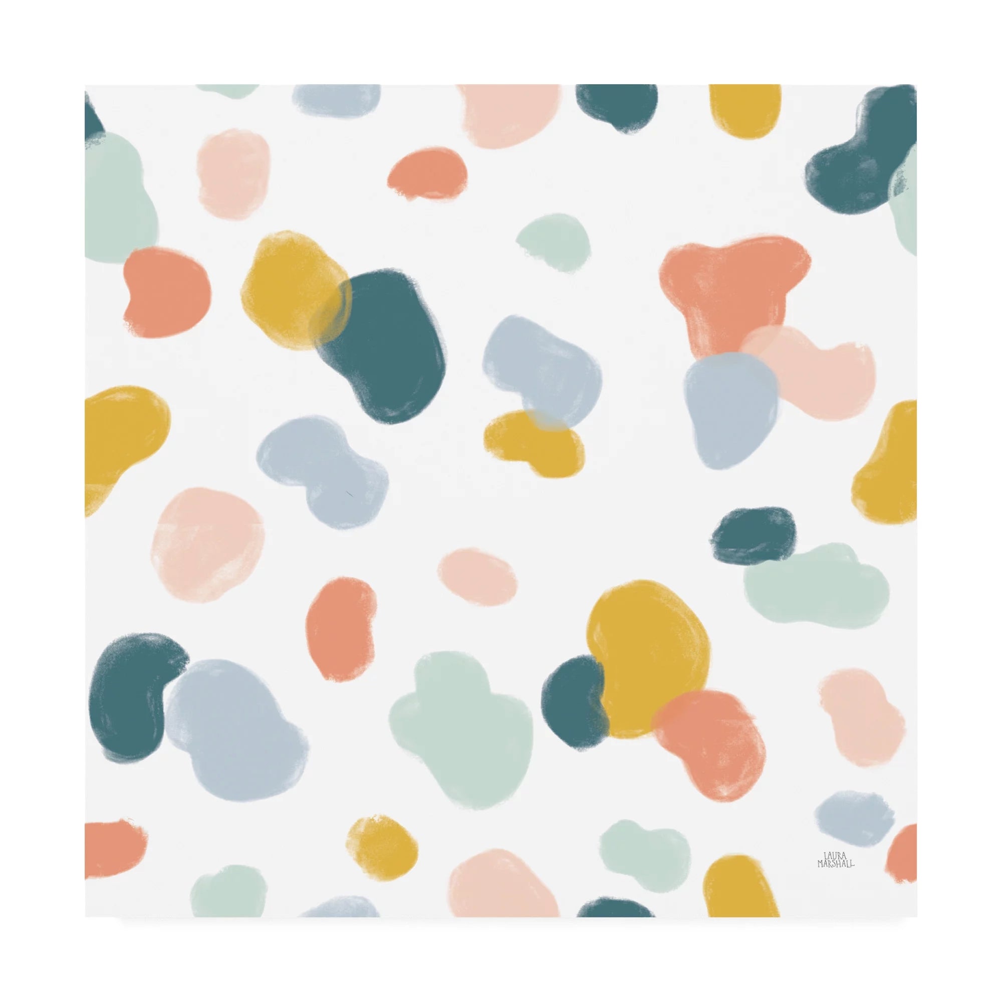 Trademark Fine Art 'Wild Garden Pattern IXB' Canvas Art by Laura Marshall