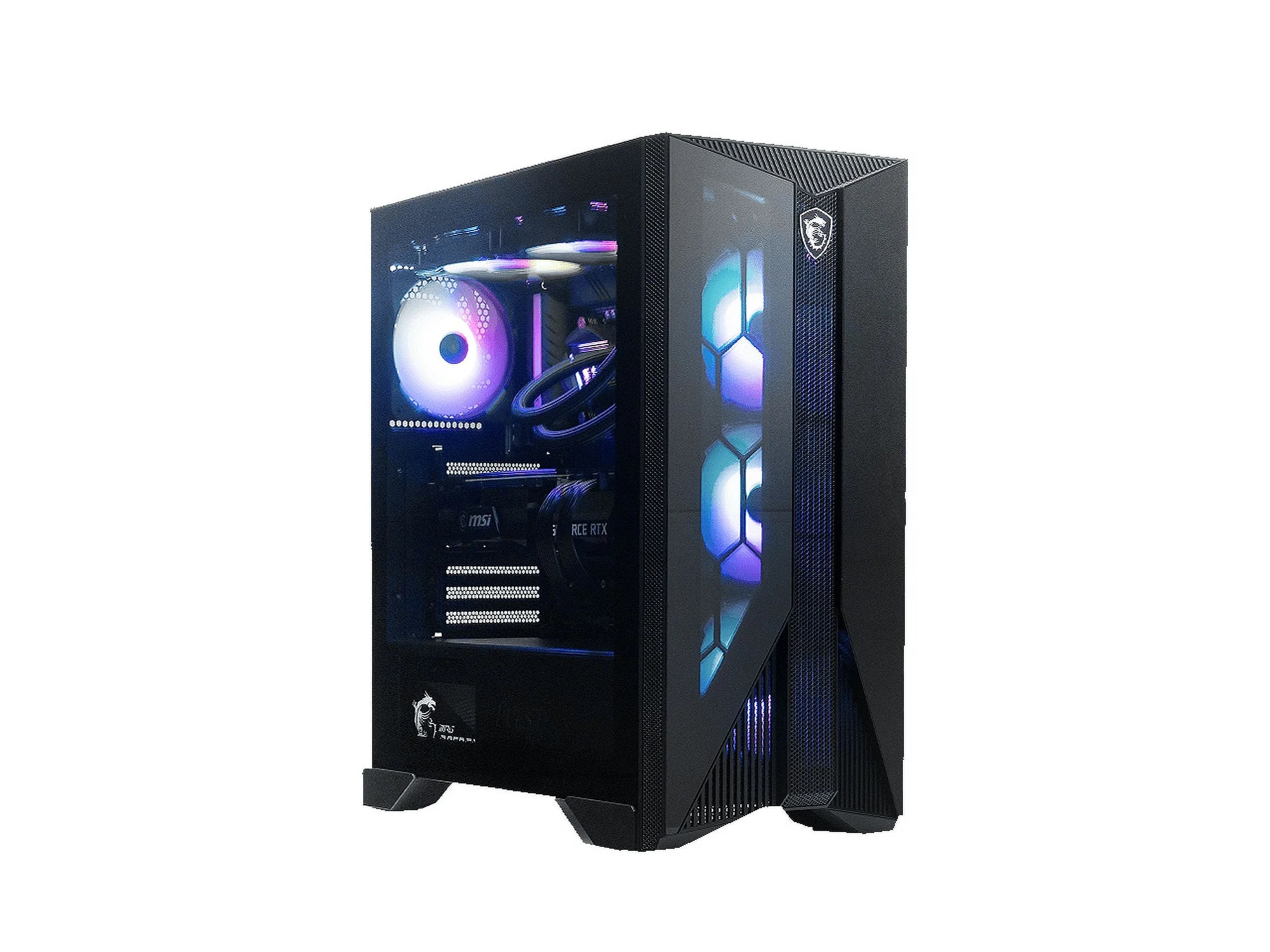 Used MSI Gaming Desktop Intel Core i7 13th Gen i7-13700KF NVIDIA GeForce RTX 4070 32GB DDR5 1TB M.2 NVMe Gen3 SSD Windows 11 Pro AEGIS RS 13NUE-451US