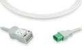 Replacement for DATASCOPE / MINDRAY 001200174502ECGTRUNKCABLES Replacement Part