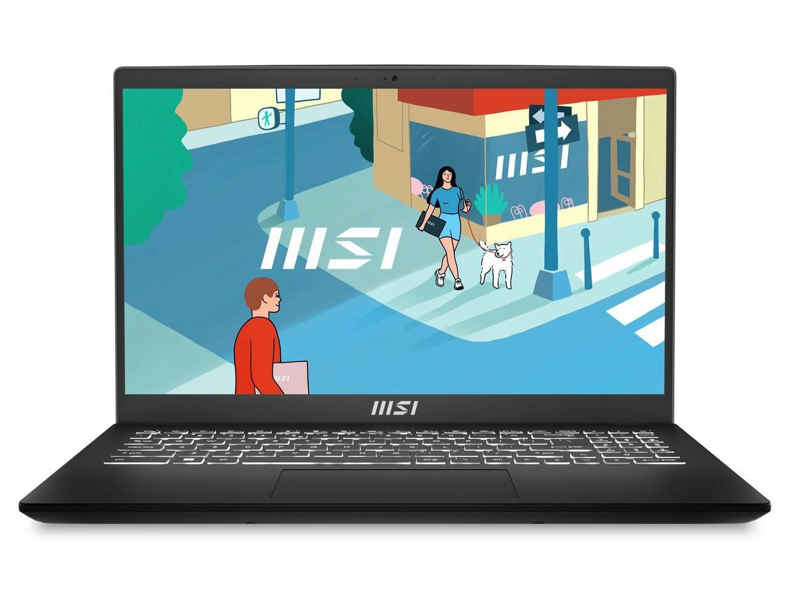 MSI Modern 15H 15.6 Ultra Thin and Light Professional Laptop Intel? Core? i5-13420H Iris Xe 32GB DDR4 1TB NVMe SSD Win 11 Home B13M-022US