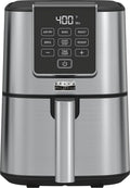 Pro Series - 4-qt. Slim Digital Air Fryer - Stainless Steel