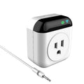 Walmart Programmable Smart Wifi Thermostat Plug Outlet Temperature Controller Socket Socket Control Heating Cooling Appliances with Schedule Timer