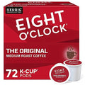 Eight O'Clock Coffee The Original, Single-Serve Keurig K-Cup Pods, Medium Roast Coffee Pods, 72 Count