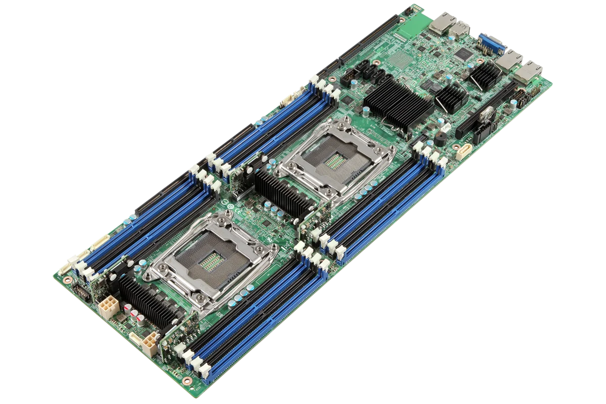Intel S2600TP Dual Intel Xeon processor E5-2600 v3 System Motherboard - Socket R3 - Intel C612 Chipset - DDR4-1600/1866/2133