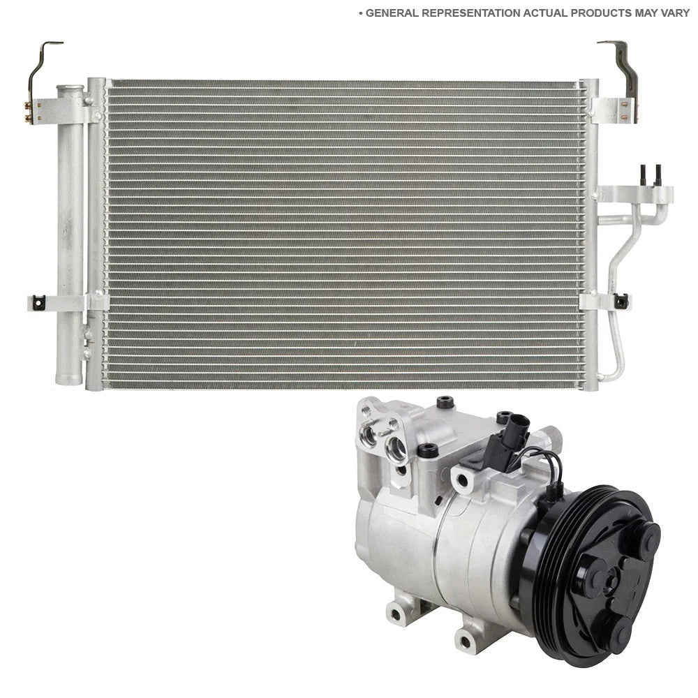 For Mitsubishi Eclipse OEM AC Compressor w/ A/C Condenser & Drier - Buyautoparts