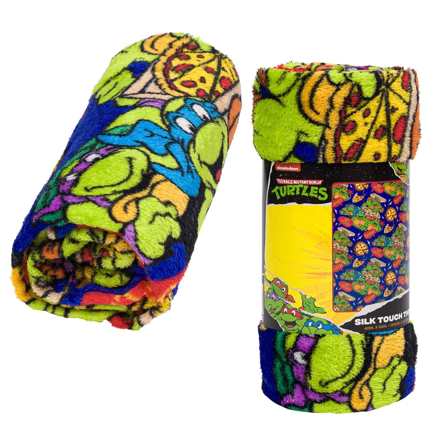 Ninja Turtles 40 x 50 SILK Touch Throw Blanket
