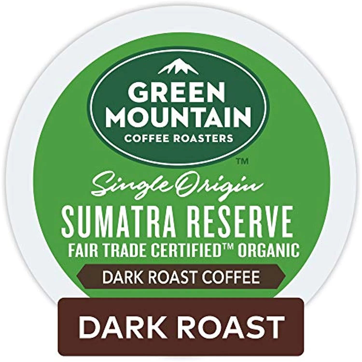 Green Mountain Coffee Roasters Sumatra Reserve Keurig Single-Serve K-Cup Pods, Dark Roast Coffee, 12 Count
