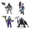 Fortnite Battle Royale Collection: Squad Pack ¨CDark Bomber, Deadfire, Sanctum & Spider Knight Mini Action Figures