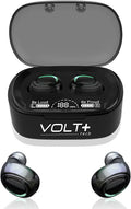 Wireless V5.1 PRO Earbuds Compatible with LG Stylo 4/Stylo 4 Plus/Stylo 4+/Stylo 5/Stylo 5+ IPX3 BlueTooth Touch Waterproof / Sweatproof / Noise Reduction with Mic (Black)