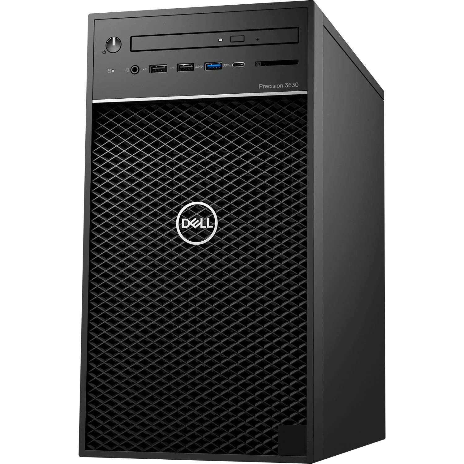 Dell Precision 3630 Desktop, Intel Xeon E-2124G Upto 4.5GHz, 16GB RAM, 1TB NVMe SSD, NVIDIA Quadro P2000, DVDRW, DisplayPort, Windows 10 Pro