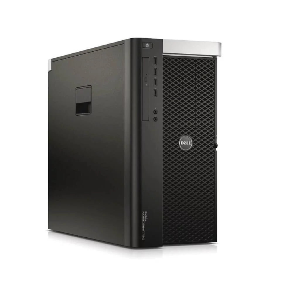 Used Dell Precision T7610 AutoCAD Workstation E5-2643 V2 6 Cores 12 Threads 3.5Ghz 64GB 250GB M.2 SSD 2TB Quadro K4000 Win 10 Pro