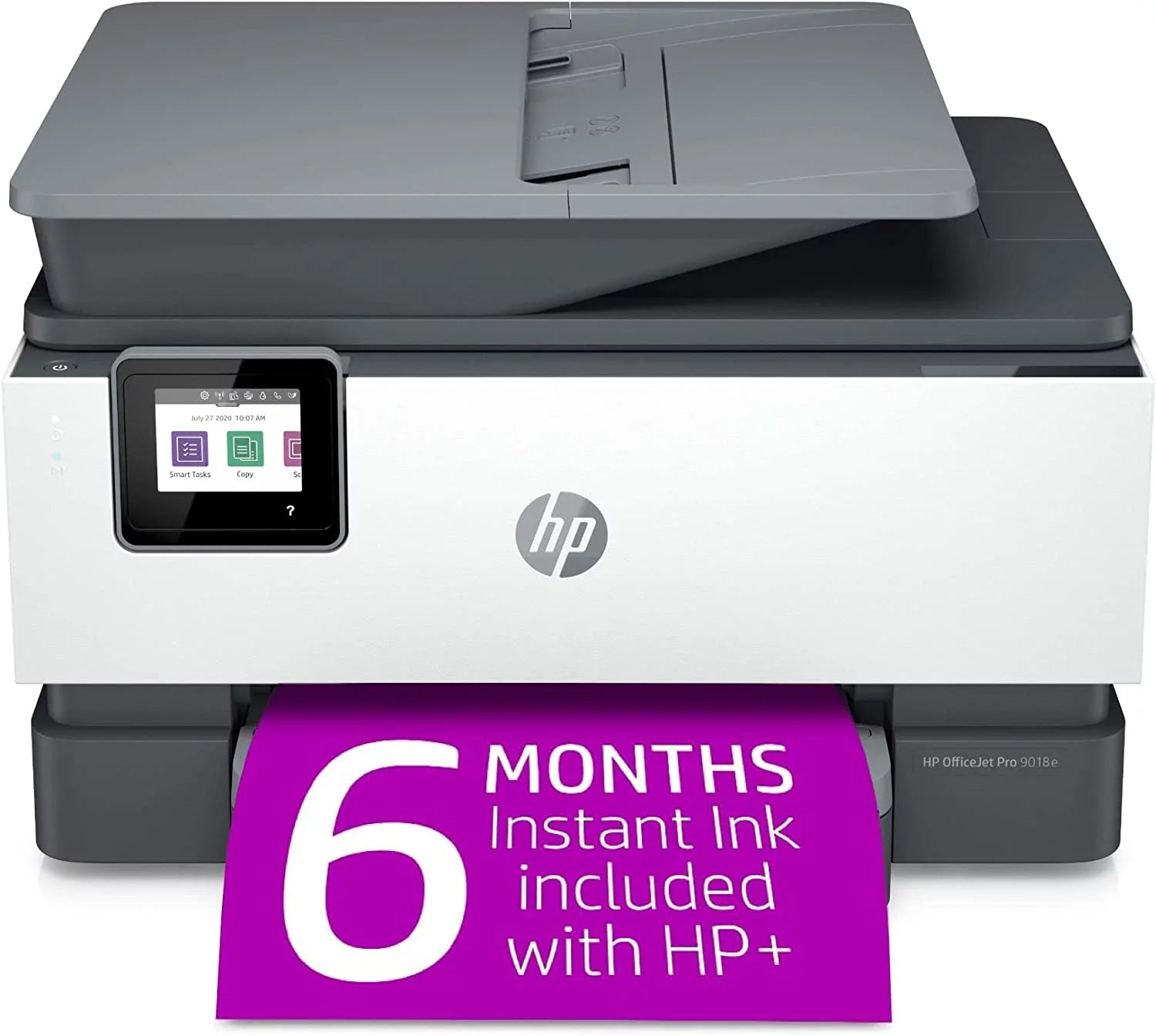 OfficeJet Pro 9018e Wireless Color All-in-One Printer with Bonus 6 Months Instant Ink with + (1G5L5A)