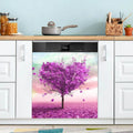 Hyjoy Tree Dishwasher Magnet Cover Decorative Magnetic Door Cover Front Dishwasher Cover Decoration Kitchen Magnetic Panel Sticker for Kitchen,23x26inch