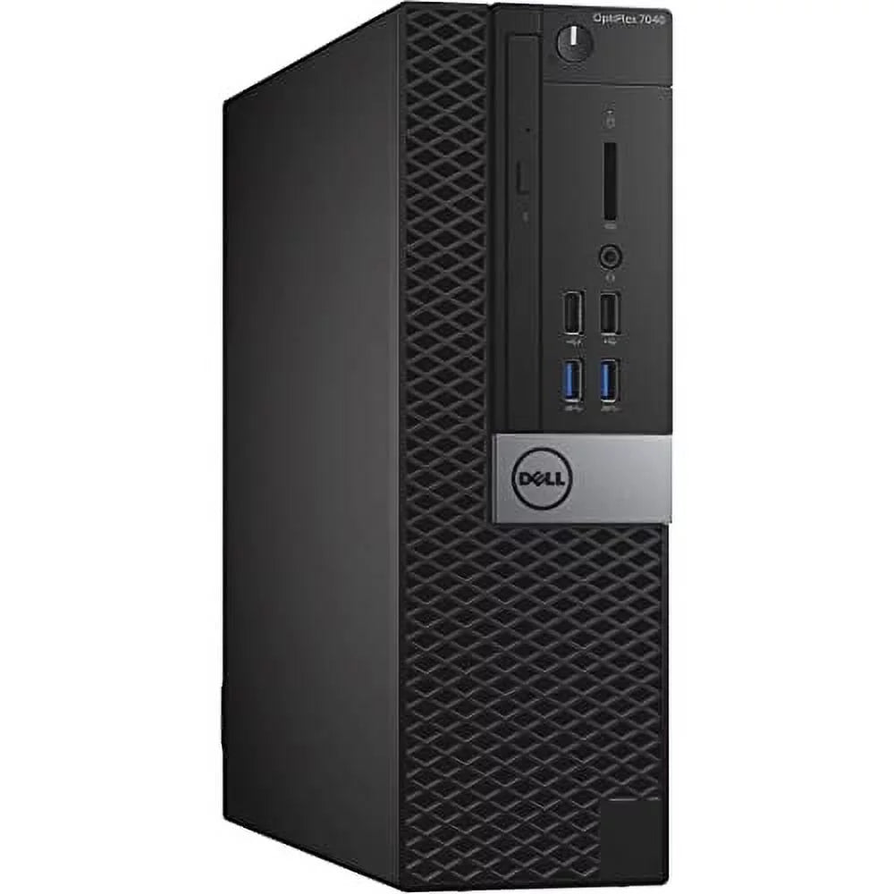 Dell OptiPlex 7040 SFF Desktop PC,Intel Quad Core i7-6700 3.4GHz,Nvidia GT 1030,32GB DDR4 Ram New 1TB NVMe M.2 SSD+2TB HDD,Built-in WIFI & Bluetooth HDMI Windows10 Pro Wireless Keyboard&Mouse(used)