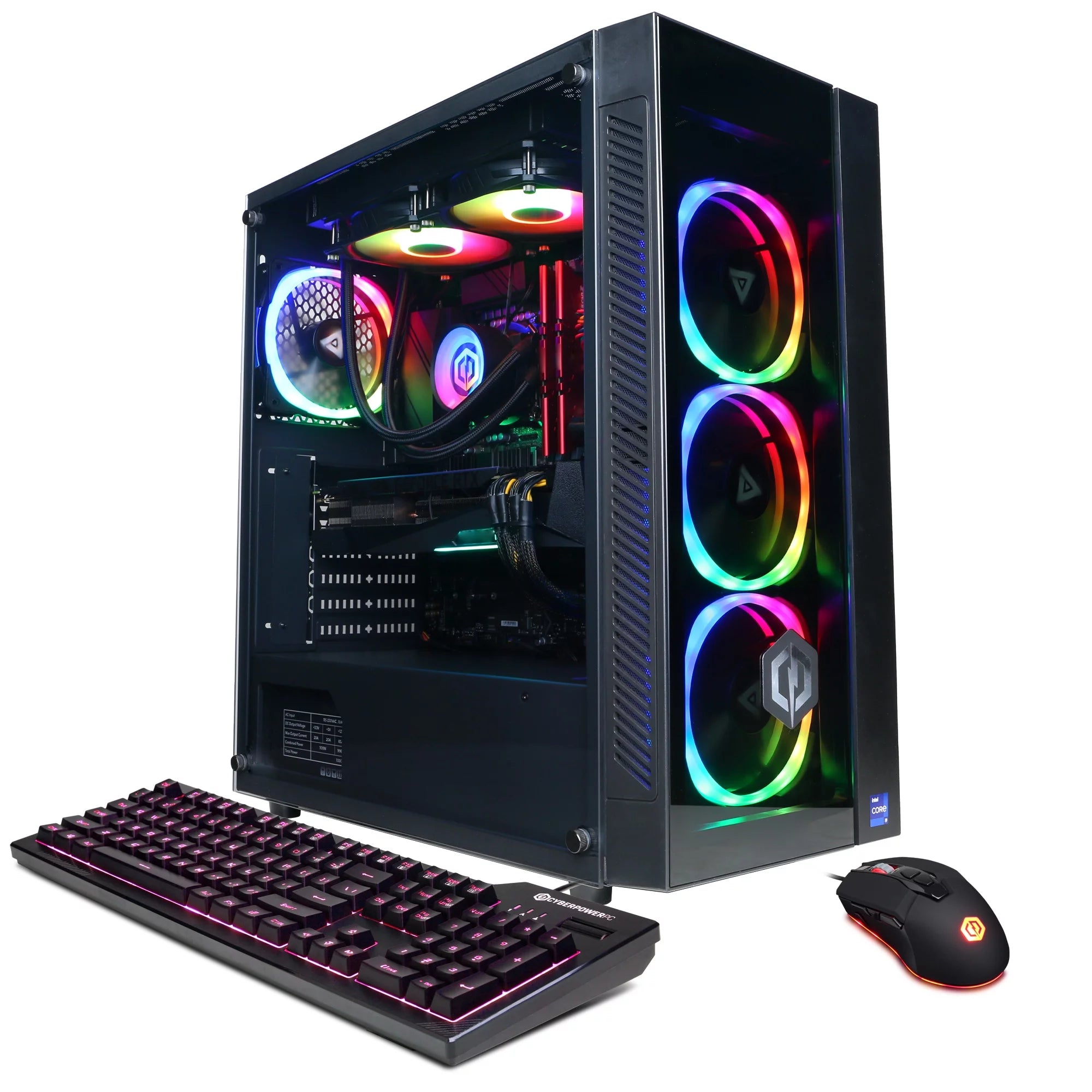 CYBERPOWERPC Gamer Supreme Liquid Cool SLC10700V5 w/ Intel Core i9-11900KF 3.5GHz Gaming Computer