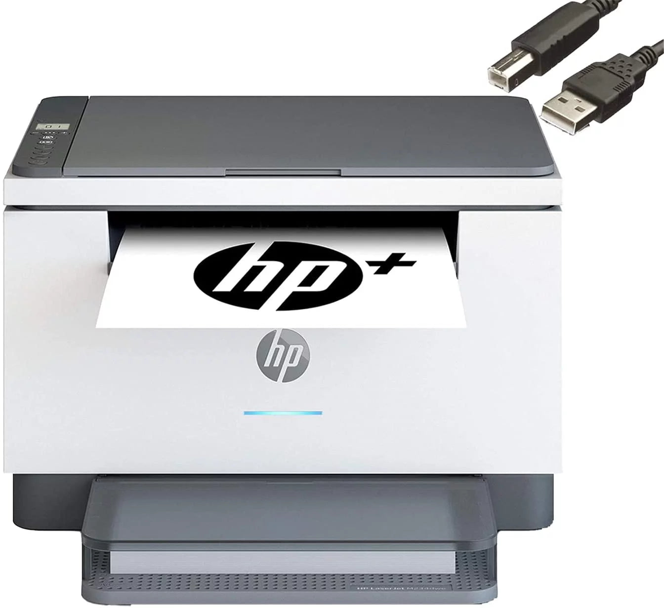 HP Laserjet MFP M234dwe Wireless Black and White All-in-One Printer, Print Scan Copy, Auto 2-Sided Printing, 30 ppm, JAWFOAL Printer Cable