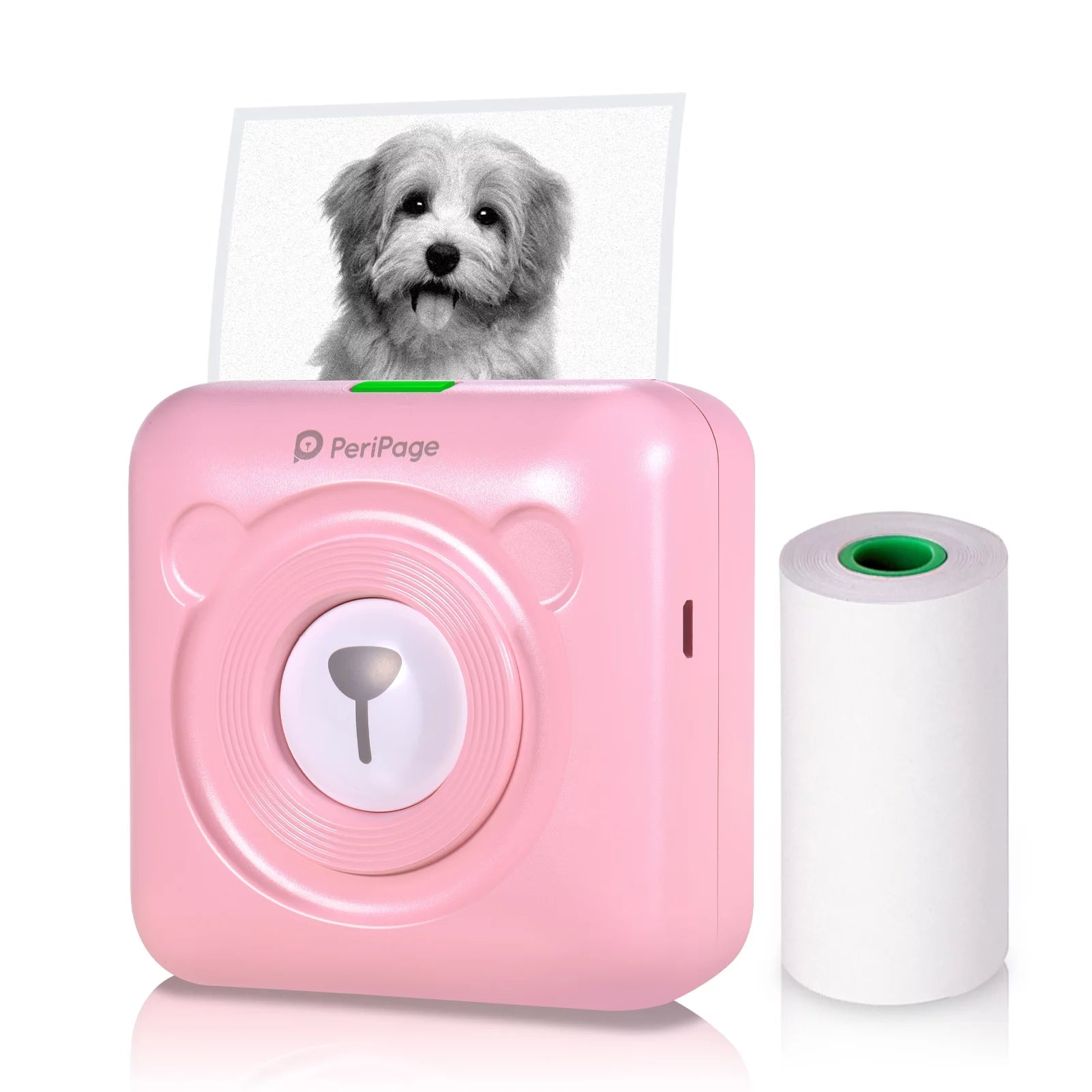Irfora 2 All in One Thermal Printer, Wireless BT Picture Photo Label Memo Receipt Printer, USB Cable Included, for Android iOS Smartphone Windows