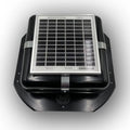 Solar RoofBlaster 2.0 with Black Vent | Solar Attic Vent | Solar Roof Vent | Solar Roof Attic Fan | New and Improved Design¡­