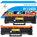 True Image Compatible Toner Cartridge without Chip for HP W1340X 134X Work with M209dw MFP M234dw M234sdn M234sdw Printer (Black 2-Pack,with Tools) Summer Sales