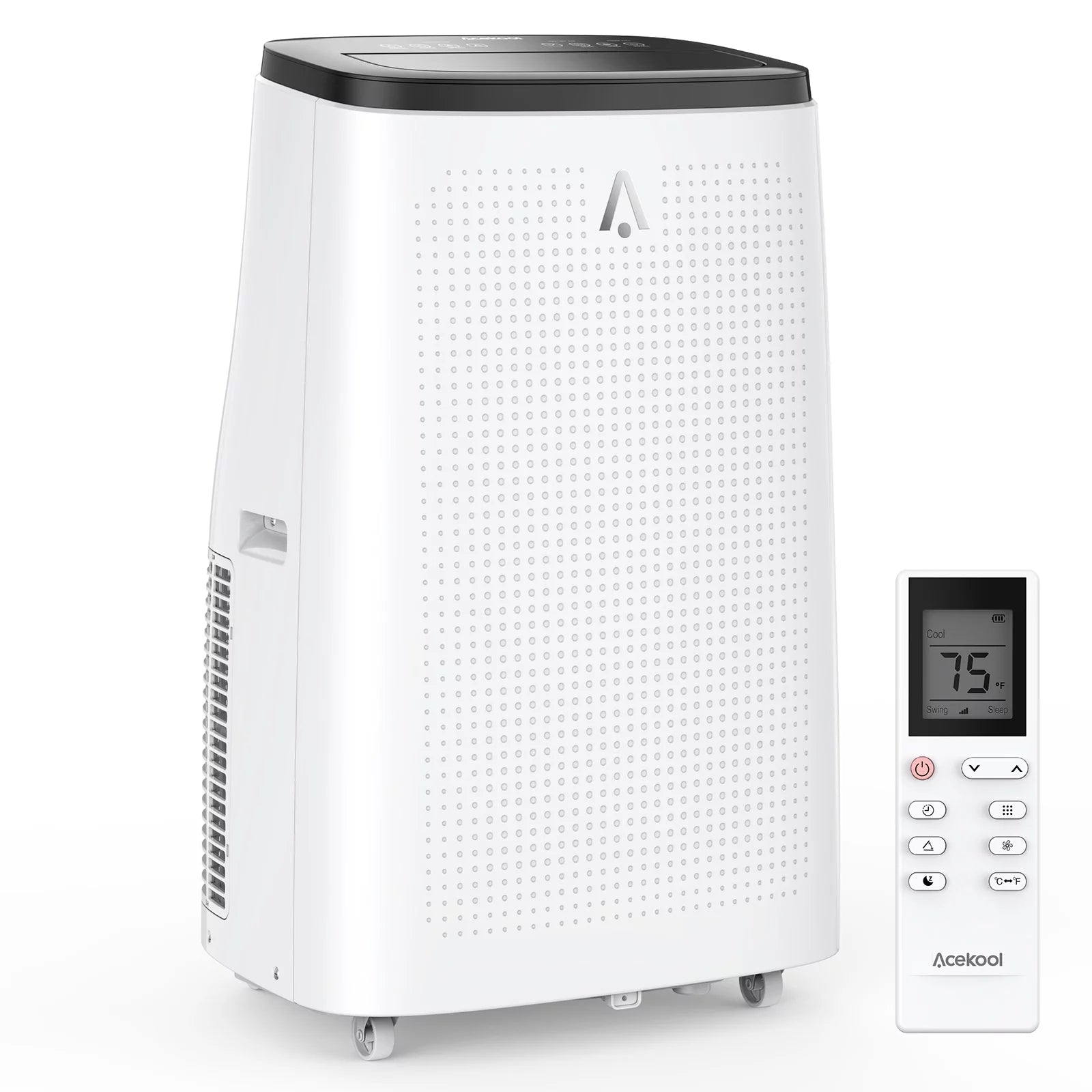 Hellone 14,000BTU Portable Air Conditioner, Dehumidifier, Fan with Remote Control 9,300 BTU (DOE), Floor AC Unit Cools Rooms up to 700 sq ft with 3-Speed Wind for Bedroom Home Office
