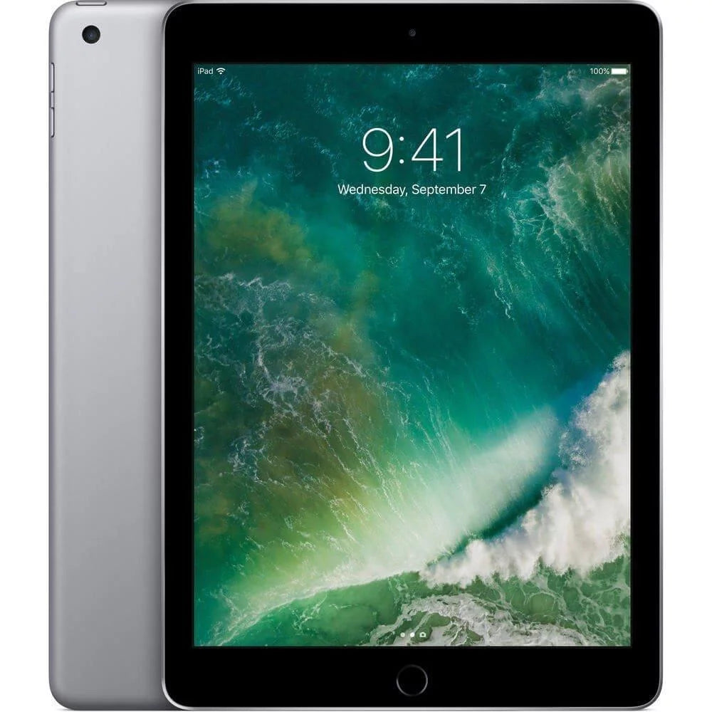 Restored Apple iPad 5th Gen 9.7 with WiFi, 128GB MP2H2LL/A in Space Gray (Refurbished)