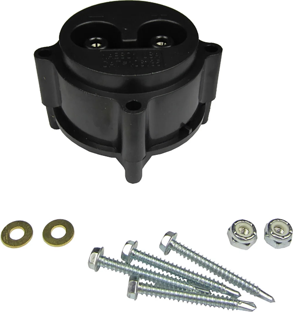 Yamaha Electric G19, G22 Golf Cart 48-Volt MAC DC Charger Receptacle | Cart Side