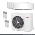 Cooper & Hunter Mini Split AC Heat Pump Multi 4 Zone 9000 9000 18000 18000 BTU