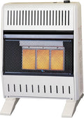 Procom Heating Natural Gas Vent Less Infrared Plaque Heater with Base Feet 18,000BTU T-Stat Model-MN180TPA-B