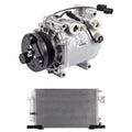 For Mitsubishi Lancer 2007 OEM AC Compressor w/ A/C Condenser & Drier - Buyautoparts