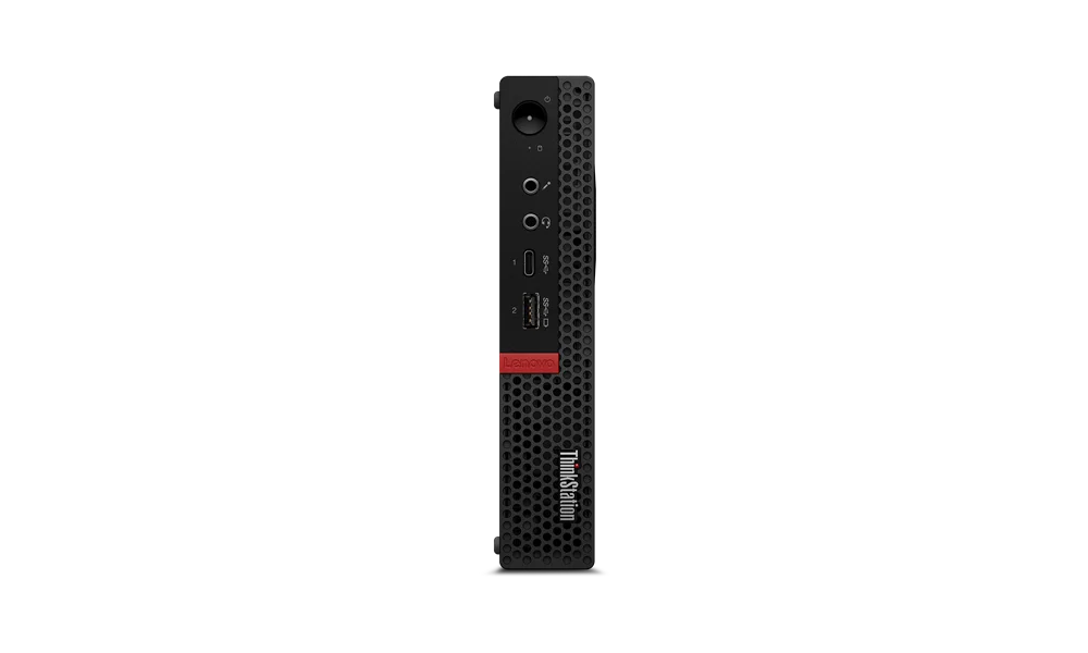 Refurbished LENOVO 30CECTO1WW-155 ThinkStation P330 Tiny i5-8500T 2.1GHz NVIDIA Quadro P1000 4GB 16GB RAM 256GB SSD Win 10 Pro Black