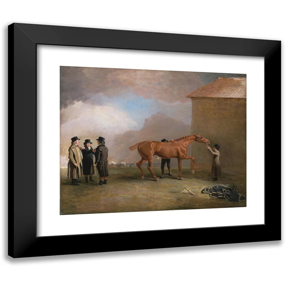 Benjamin Marshall 14x12 Black Modern Framed Museum Art Print Titled - Muly Moloch (1803)
