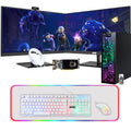 Restored Gaming Desktop PC, Intel Core i5 4th Gen, TechMagnet Zeus, AMD RX 550 Graphics, 16GB RAM, 1TB SSD (Refurbished)