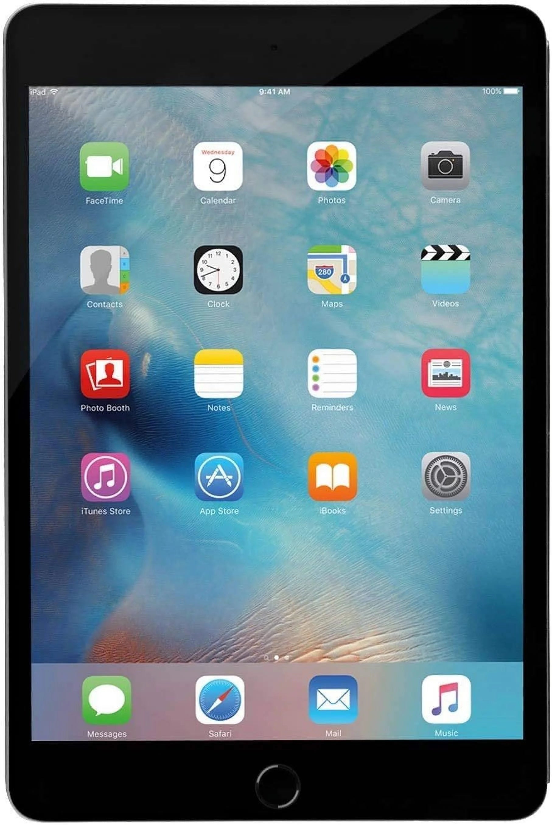 Restored Apple Ipad Mini 4th. Gen - 7.9 Apple A8 Dual-Core 2GB RAM 64GB SSD - Only Wifi Pre-Owned