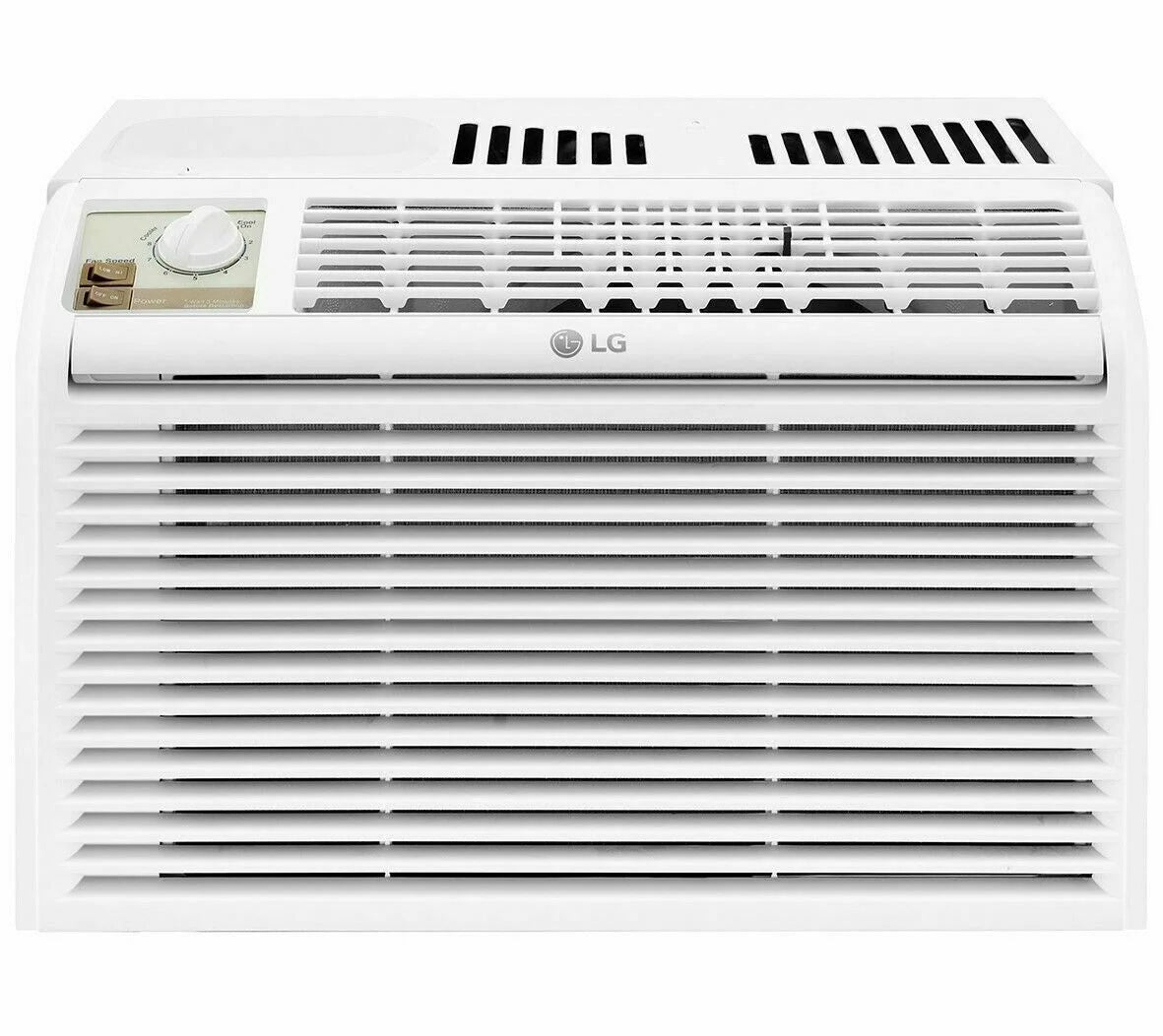LG 5,000 BTU 150 Sq. Ft. Window Air Conditioner with Manual Controls