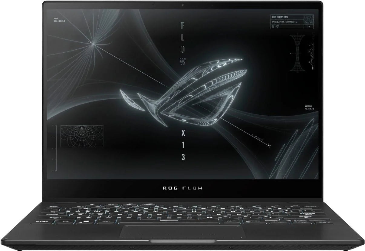 ASUS ROG 13.4 WUXGA Touchscreen 2-in-1 Gaming Laptop, AMD Ryzen 9 6900HS, 16GB Memory, 1TB SSD, NVIDIA GeForce RTX 3050 Ti V4G Graphics, Backlit KB, Bluetooth, WiFi 6E, Win 11, Off Black, W/GaLiMu