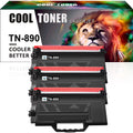 Cool Toner Compatible Toner Replacement for Brother TN890 TN-890 HL-L6250DW L6400DW L6400DWT MFC-L6750DW L6900DW Printers (Black, 3 Pack)