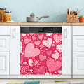 Coolnut Valentine's Day Dishwasher Magnet Cover Decorative Magnetic Door Cover Front Dishwasher Cover Decoration Kitchen Magnetic Panel Sticker for Kitchen,23x26inch
