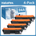 94A CF294A 94X CF294X Black High Yield Toner Cartridges for HP LaserJet Pro M118dw MFP M148dw M148fdw M149fdw (4-Pack, Black)