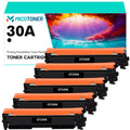 30A CF230A Toner Cartridges Compatible for HP CF230A 30A CF230X 30X HP Laserjet Pro M203dw MFP M227fdw M203dw M227fdn M203dn M227sdn M203d M227 M203 Series Printer Ink (Black,5-Pack)