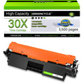 greencycle High Yield CF230X Toner Cartridge Replacement Compatible for HP 30X Black Toner Cartridge LaserJet Pro MFP M227fdw M227fdn M227sdn M203dn M203dw M203d Printer Ink Cartridge (1PCS)