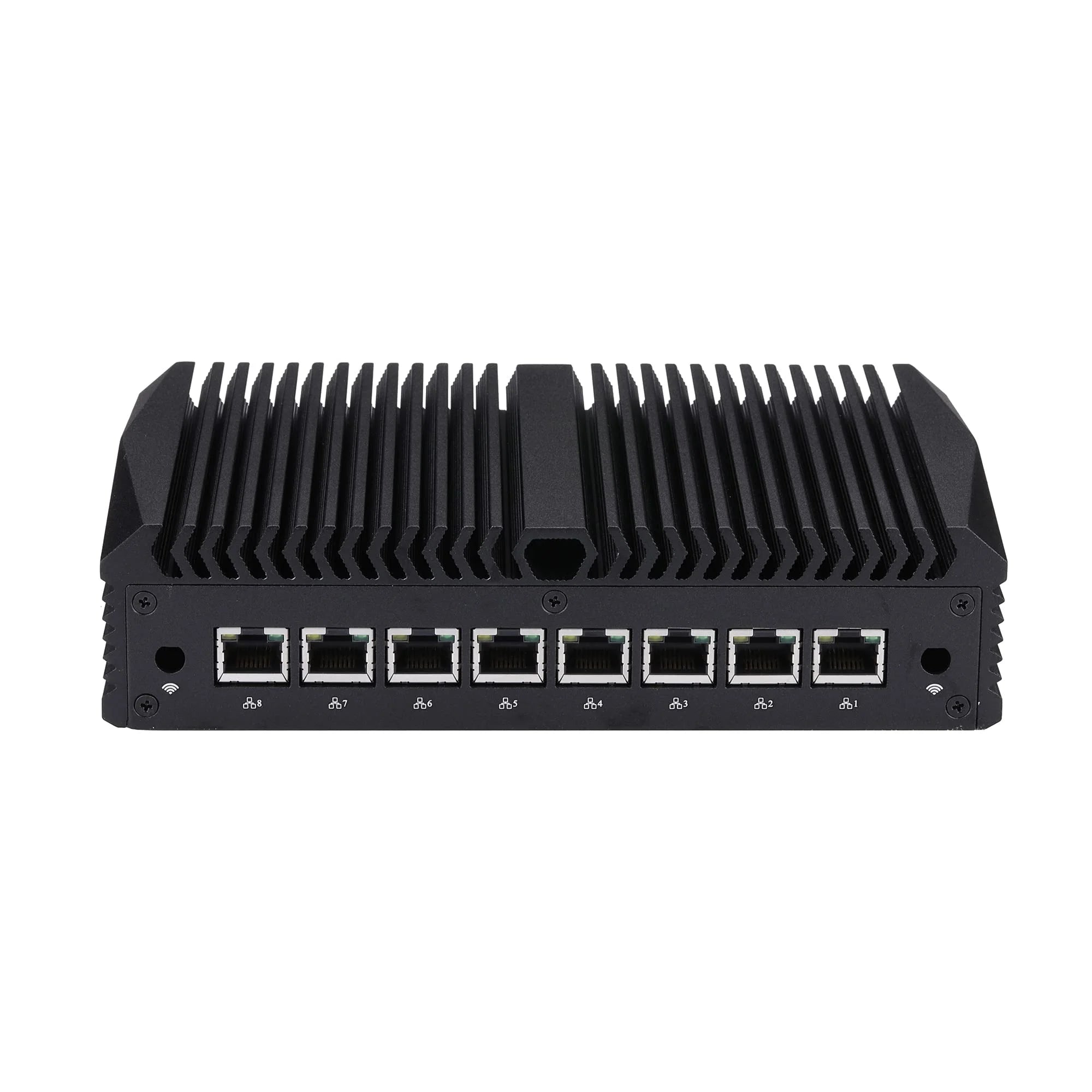 Industrial Computer Q838GE Core I3-8130U, Up to 3.4Ghz AES-Ni (8Gb Ddr3 Ram 256Gb Ssd WiFi) 8 Intel Gigabit Nic, Support Opnsense, Ipfire, Openwrt,Centos