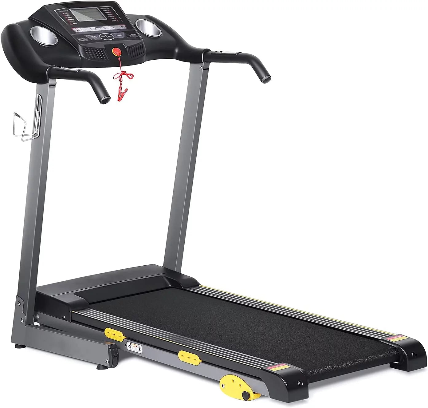 MaxKare Treadmill with Incline Electric Motorized Running Machine with 17 Belt  220lbs Max. Weight with 15 Preset Programs Perfect for Home Use