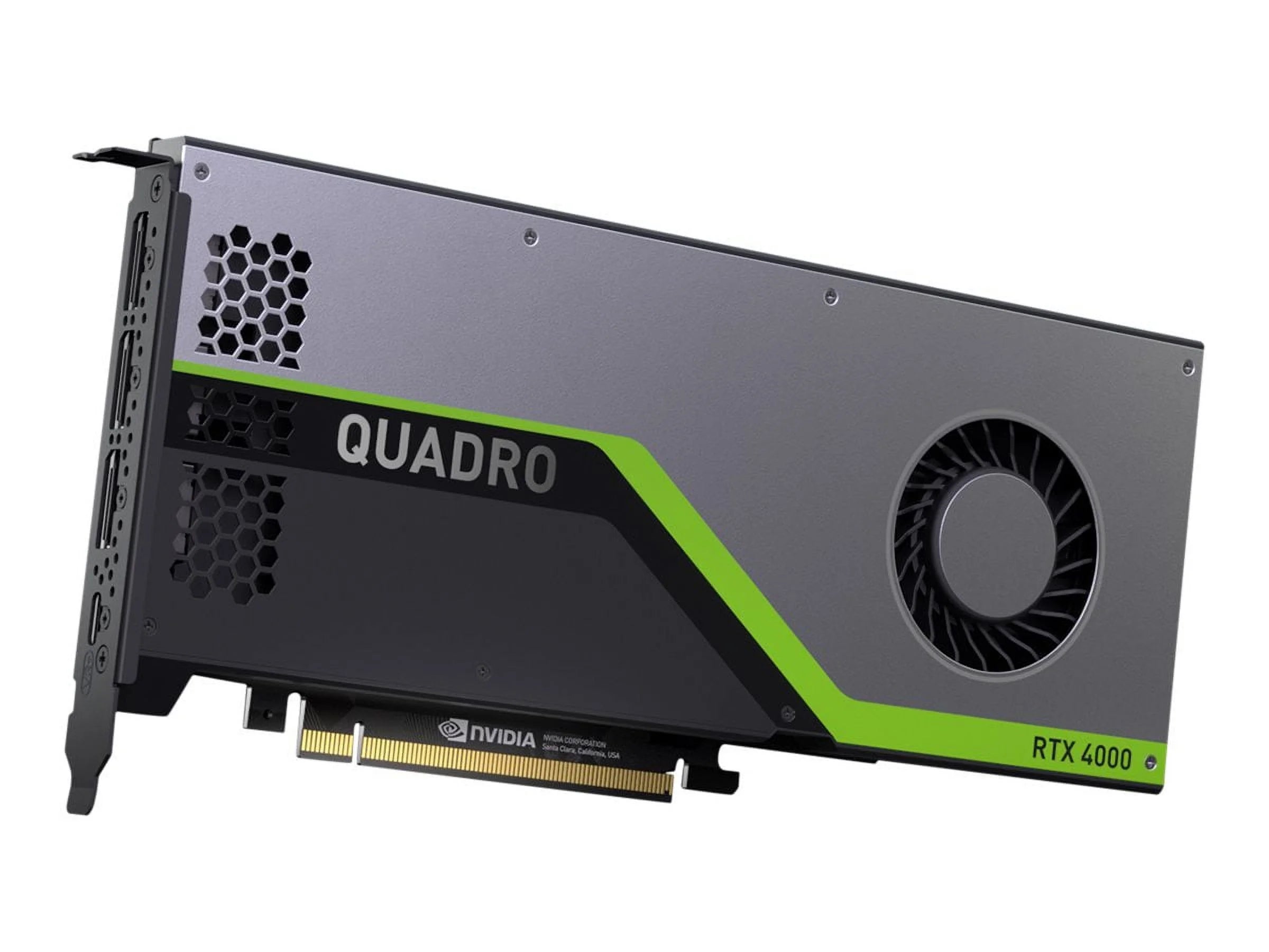 NVIDIA Quadro RTX 4000 - Customer Kit - graphics card - Quadro RTX 4000 - 8 GB GDDR6 - 3 x DisplayPort, USB-C - for Precision 3640 Tower, 3640 XE Tower, 3930 Rack, 5820 Tower, 7820 Tower, 7920 Tower