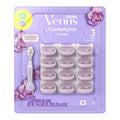 Gillette Venus ComfortGlide Freesia Scented Women's Razor with 12 ct. Refil
