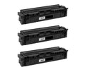 PrinterDash Compatible Replacement for Color LaserJet Pro M255/M282/M283 Series Black High Yield Toner Cartridge (3/PK-3150 Page Yield) (NO. 206X) (W2210X_3PK-DYI) - (NO CHIP)