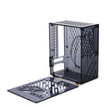 Aibecy Portable Small Computer Case, Plexiglass Shell, Compact PC Case, ITX Motherboard, FLEX Power Supply Ideal for Desktop PCs